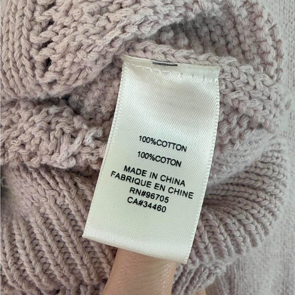 Rebecca Taylor Ruffled Knit Sweater - Soft Pink - Picture 4 of 4